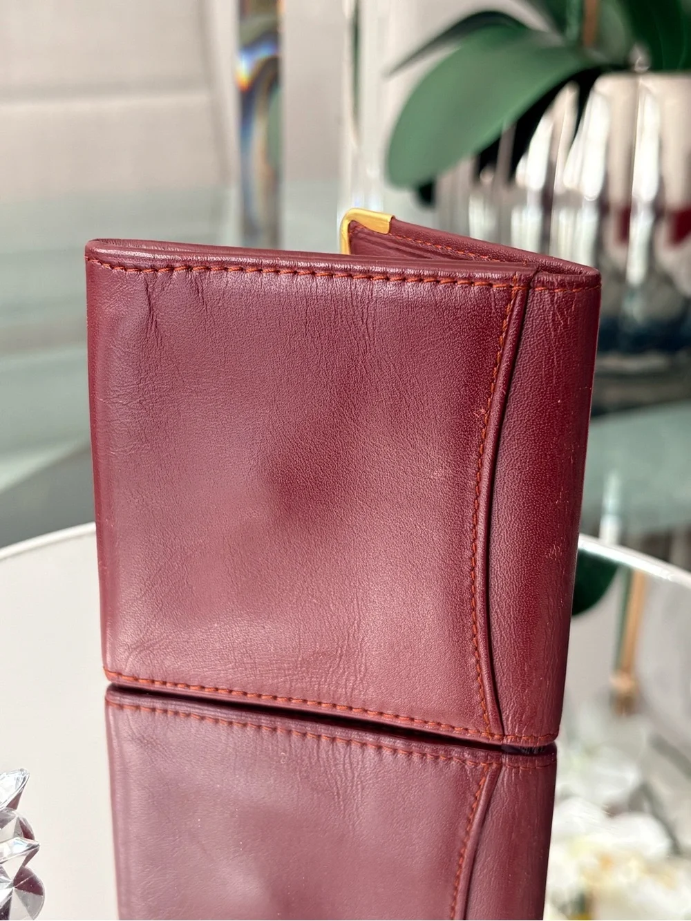 Vintage Cartier Square Coin Wallet
